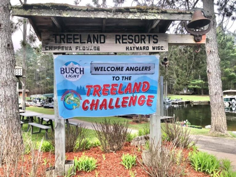 Treeland Challenge sign 2021