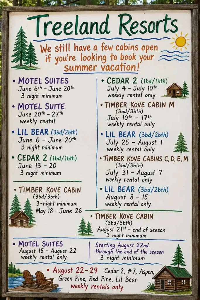 Summer Openings