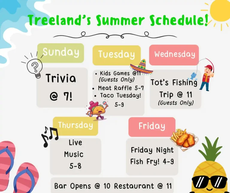 Summer Schedule 2026